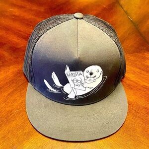 Otter Barista Adjustable SnapBack Hat